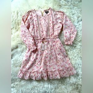 Velveteen girls dress